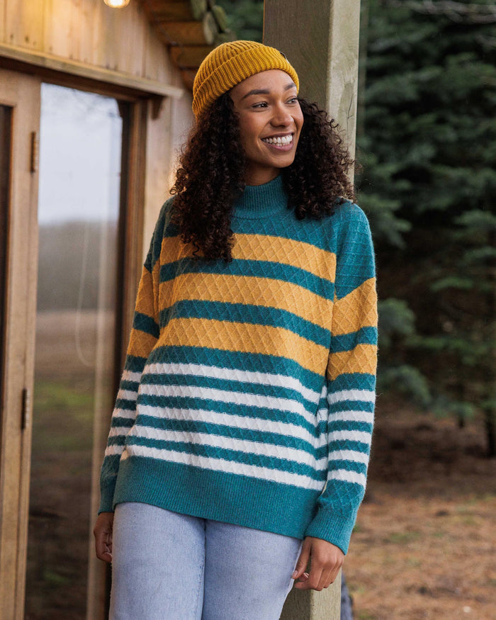 Ramble Knitted Jumper - Mediterranean