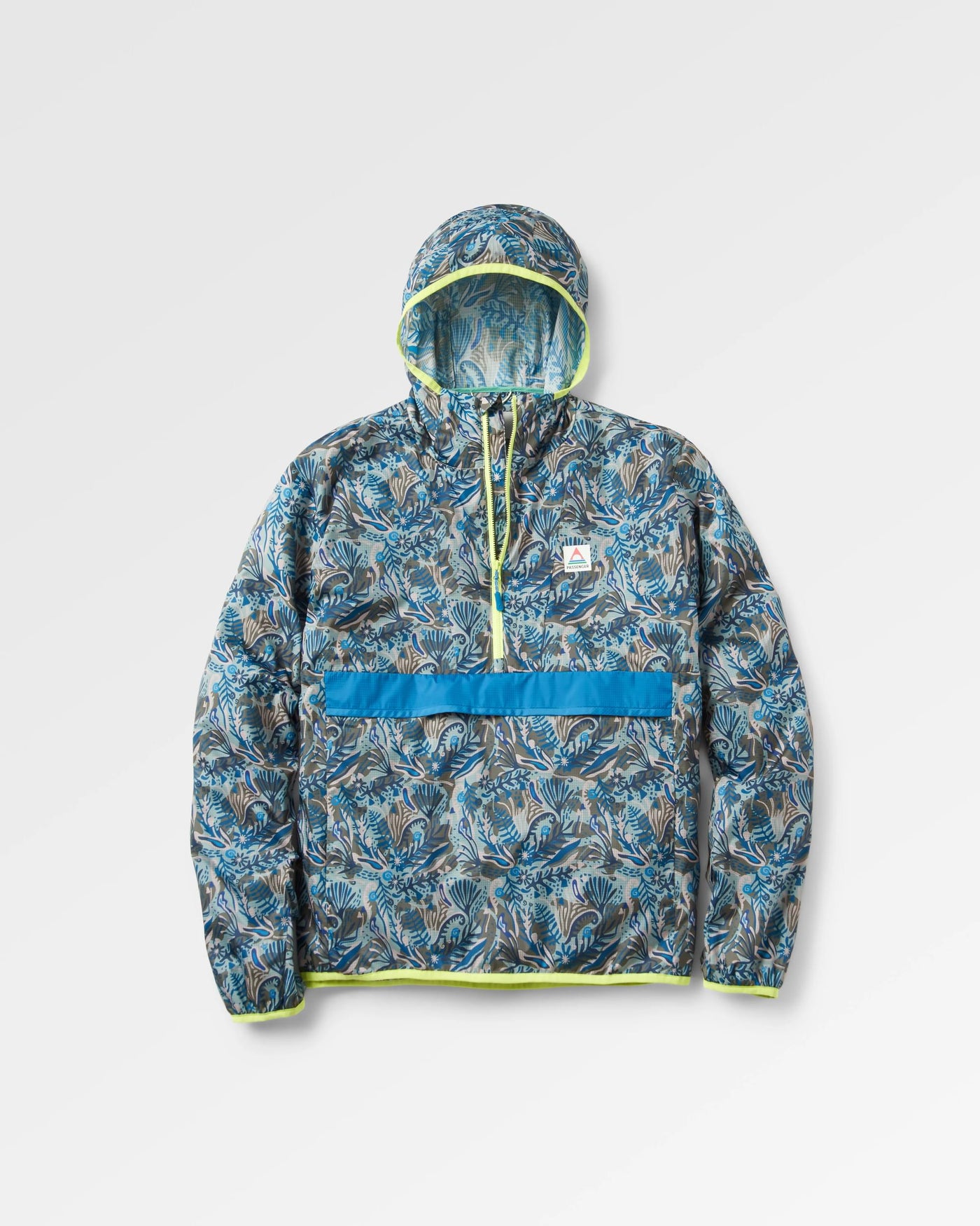 Gusto Windshell Anorak - Abstract Seaweed Pistachio