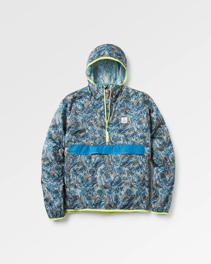 Gusto Windshell Anorak - Abstract Seaweed Pistachio